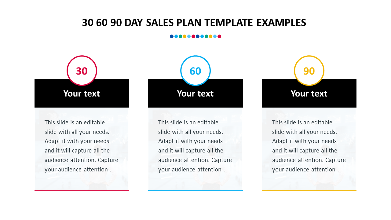 30 60 90 day business plan for sales representatives